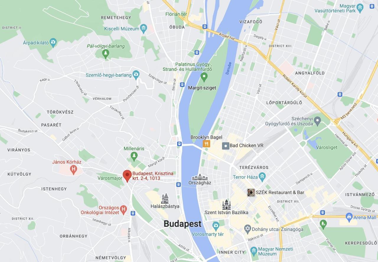 Krisztina Apartments Budapesta Exterior foto